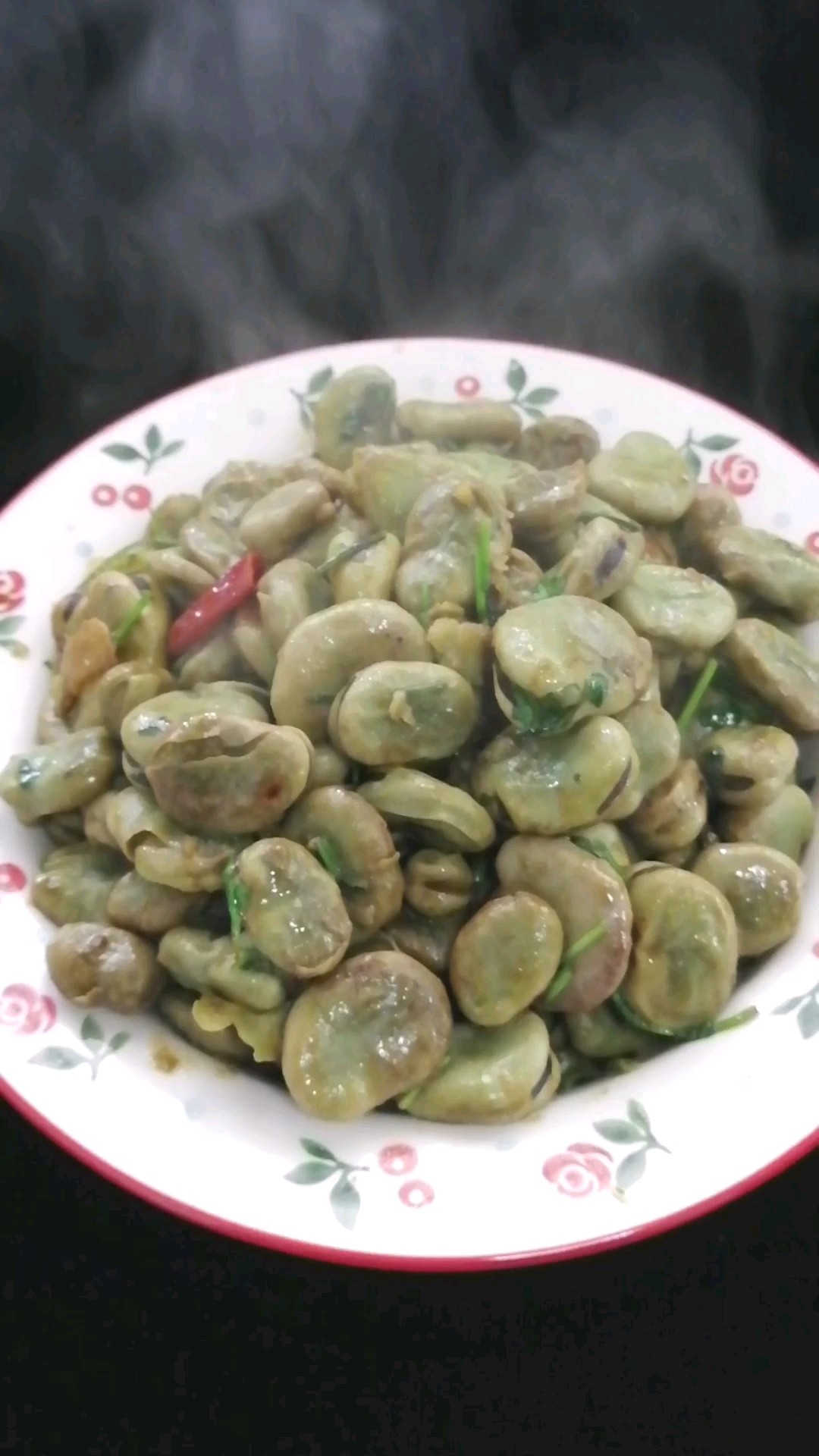 Stir-fried Broad Beans recipe