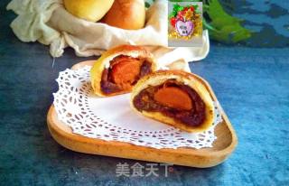 Bean Paste Egg Yolk Bread recipe