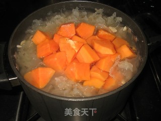 Papaya Snow Fungus recipe