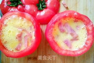 Baked Eggs with Cheese and Tomatoes recipe