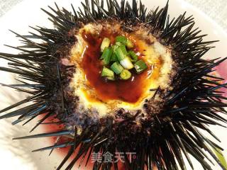 Sea Urchin Steamed Egg recipe