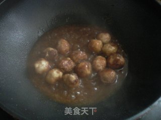 Simmered Golden Balls in Tomato Sauce recipe