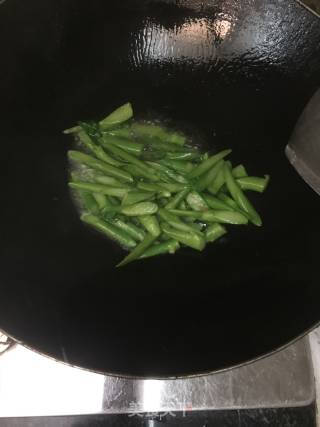 Stir-fried Chinese Kale recipe