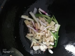 Appetizers, Pork Ribs, Shrimp and Fried Potatoes recipe