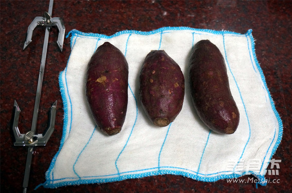 Roasted Purple Sweet Potato recipe