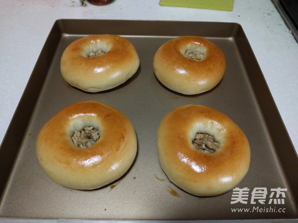 Walnut Bean Paste Buns recipe