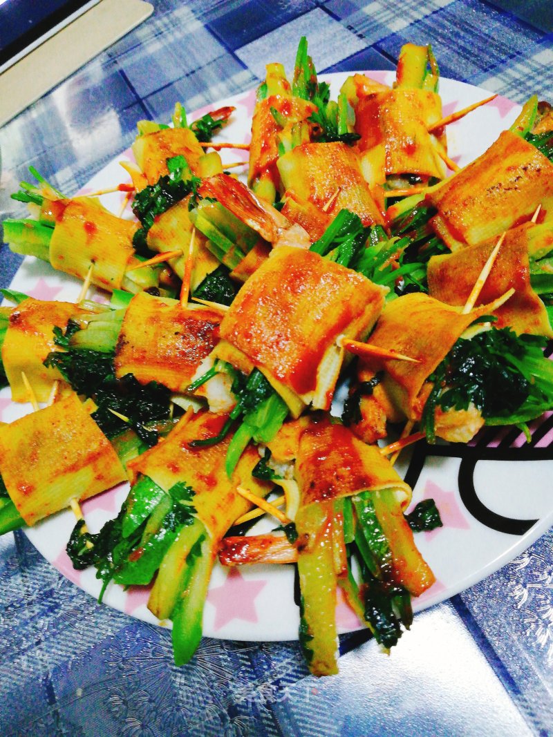 Spicy Fried Tofu Roll recipe