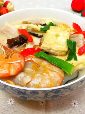 Three Fresh Tofu Pot recipe