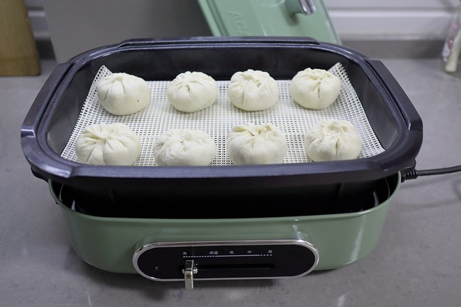 Pork Golden Needle Buns recipe