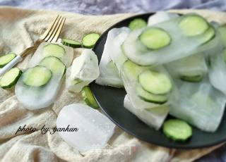 Cucumber Sprite Popsicles recipe