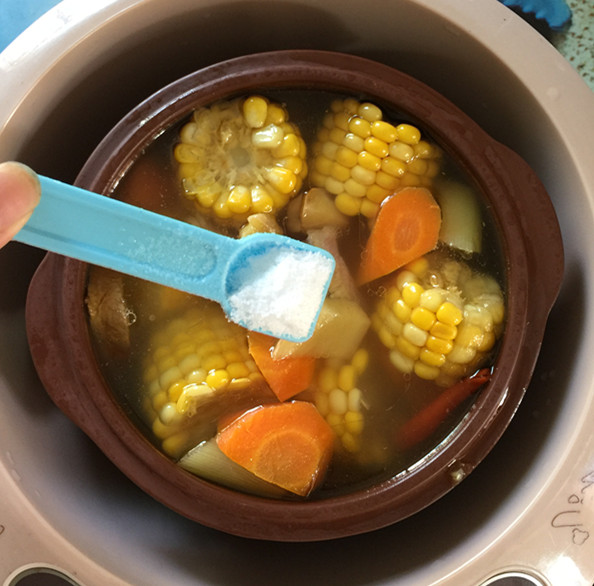 Corn Pork Belly Chicken Soup recipe