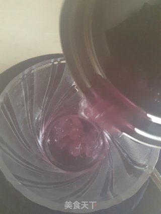 Lazy Purple Sweet Potato Tremella recipe