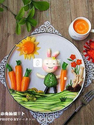 Bunny's Carrot Kids Meal recipe