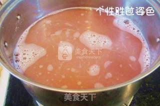 Five Minutes Quick Condensed Milk Red Bean Paste recipe