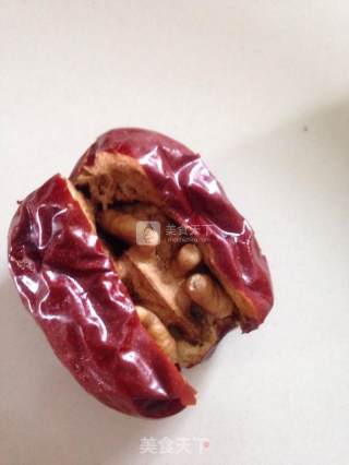 #aca烤明星大赛#red Dates Walnut Heart recipe