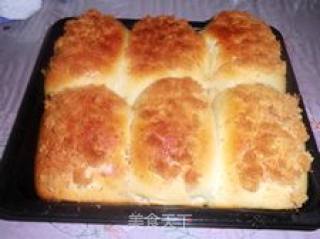 Christmas Dessert ------ Bean Paste Meat Floss Bread recipe