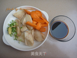 Braised Yam with Three Sauce recipe