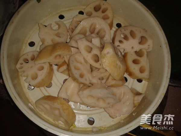 Lotus Root and Cured Duck Soup recipe