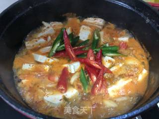 Prawn Kimchi Soup recipe