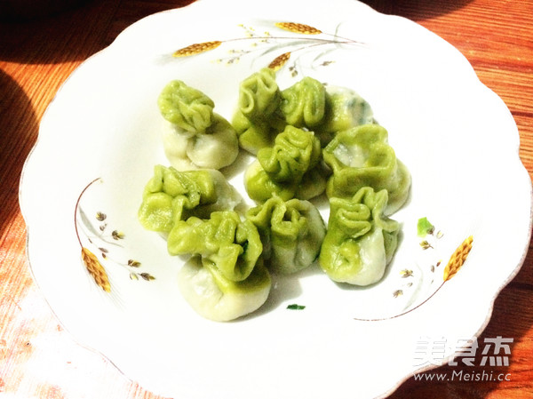 Emerald Cabbage Dumplings recipe