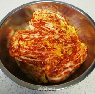 Homemade Refreshing Spicy Cabbage recipe