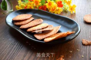 Oil-free Version of Sesame Crisp recipe