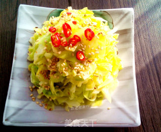 Refreshing Cabbage Shreds recipe