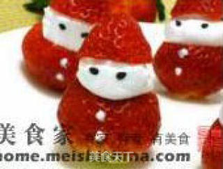 Strawberry Snowman recipe