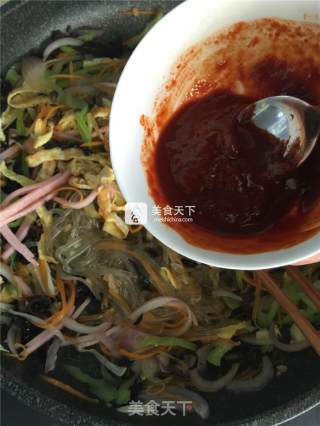 Korean Stir-fried Mixed Vegetables recipe