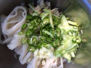 Green Pepper Noodles recipe