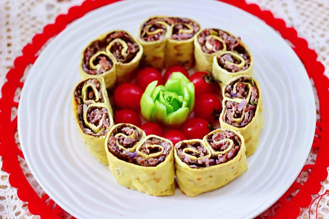 Two-color Ruyi Roll (required for New Year's Eve Dinner) recipe