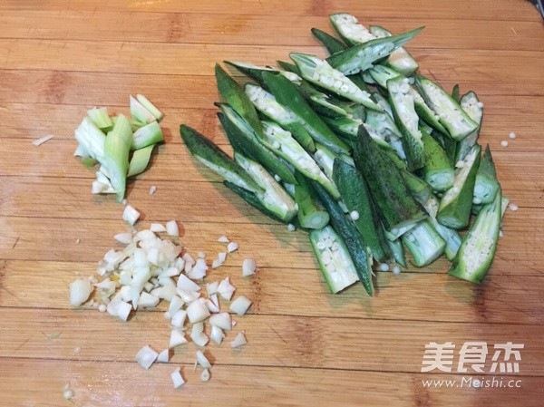 Garlic Okra recipe