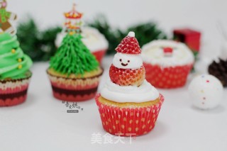 Santa Cupcakes recipe