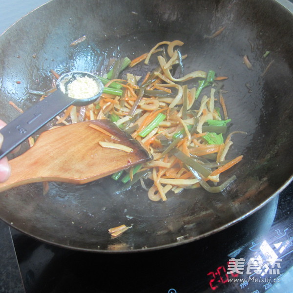 Kelp Squid Shredded Radish recipe