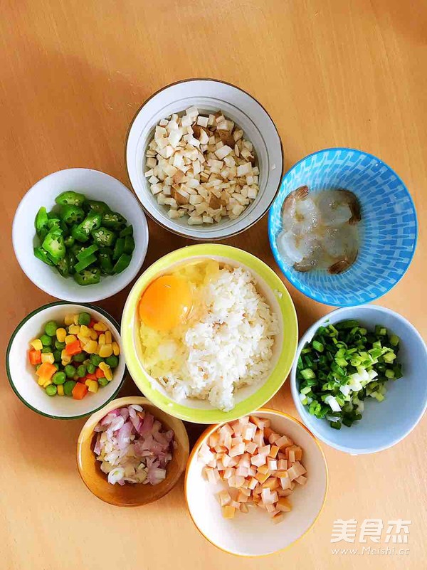 Assorted Fried Rice recipe