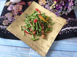 Stir-fried Cowpea with Oil Pile recipe