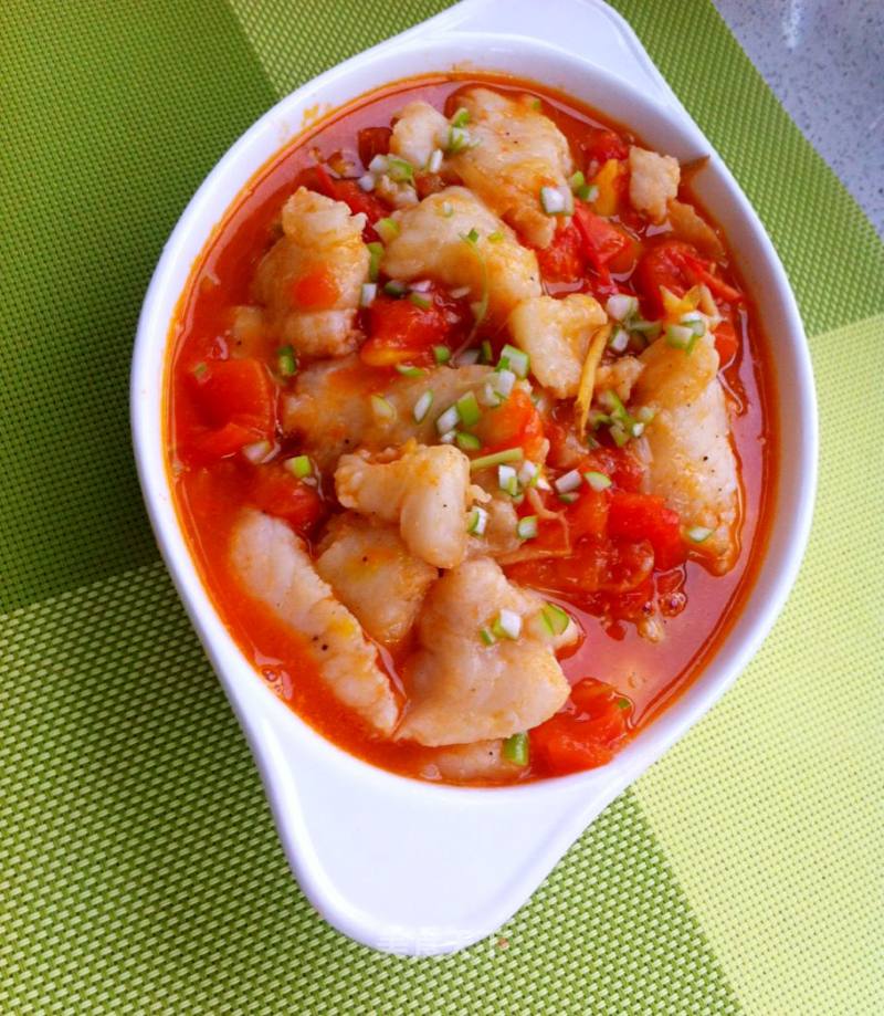 Stewed Longli Fish with Ginger and Tomato recipe