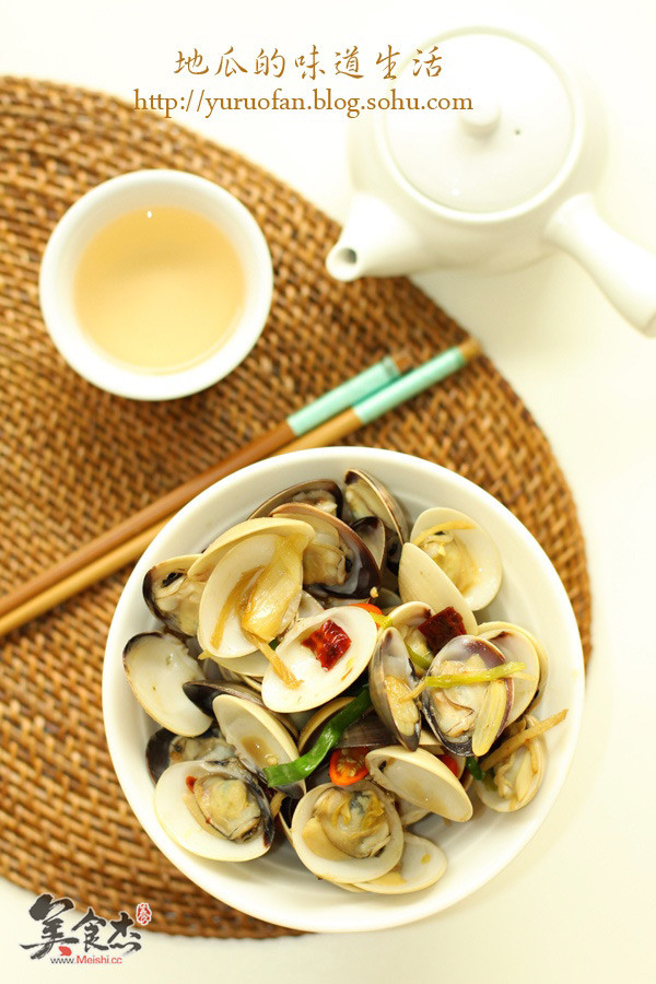 Fried Clams with Green Onion and Ginger recipe