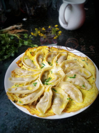 Egg Fried Dumplings recipe