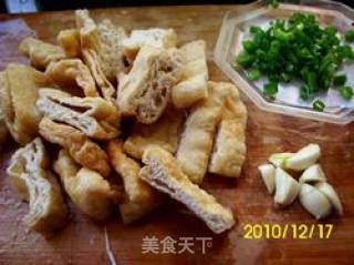 Stir-fried Chinese Cabbage with Tofu in Oil recipe