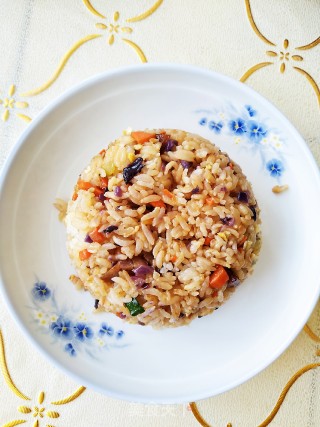 Fried Rice with Dried Intestines recipe