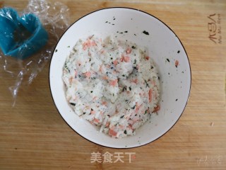 Seaweed and Ham Rice Balls (how to Eat Leftover Rice in A Tricky Way) recipe