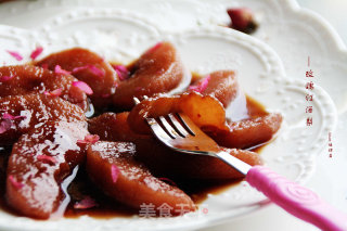 Rose Wine Pear recipe