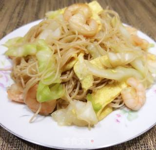 Home-style Fried Rice Noodles recipe