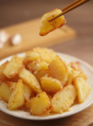 Garlic Potato Cubes [teacher Kong to Cook] recipe