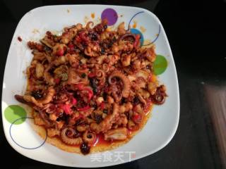 Laoganma Grilled Octopus recipe