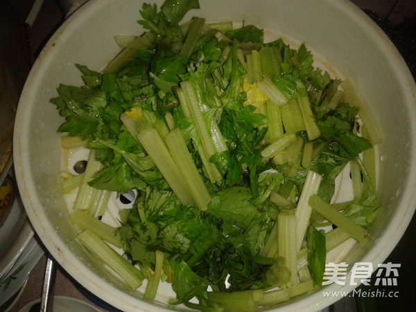 Celery Stir-fried Tofu recipe