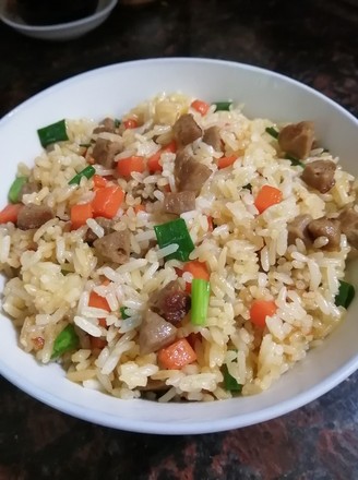 Beef Ball Fried Rice recipe