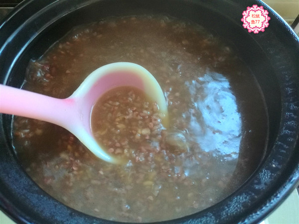 Red Bean Mixed Grain Congee recipe