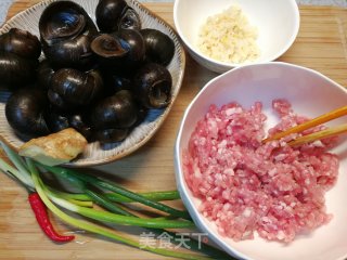 Qingming Snails, Surpassed Goose ~ Snail Stuffed recipe